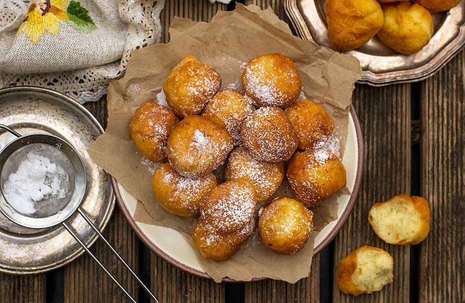 Fritule – sweet, deep-fried doughnut balls
