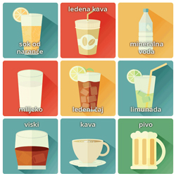 Croatian vocabulary: Drinks & beverages