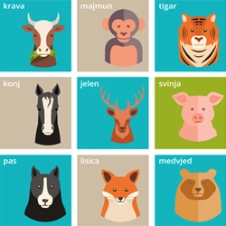 Croatian Vocabulary: Animals